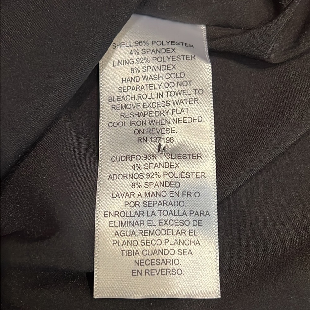 Danielle Bernstein We Wore What Womens Satin Embellished One-Button Blazer XS - Picture 9 of 9